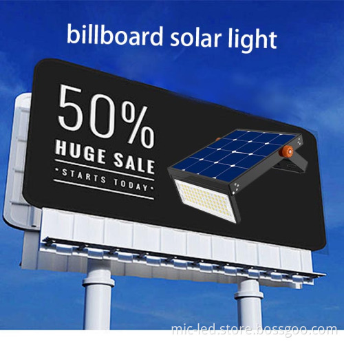 High Quality Solar Reflector Light Billboard Flood Light - Waterproof 30W 40W 50W 60W Outdoor Solar Flood Light